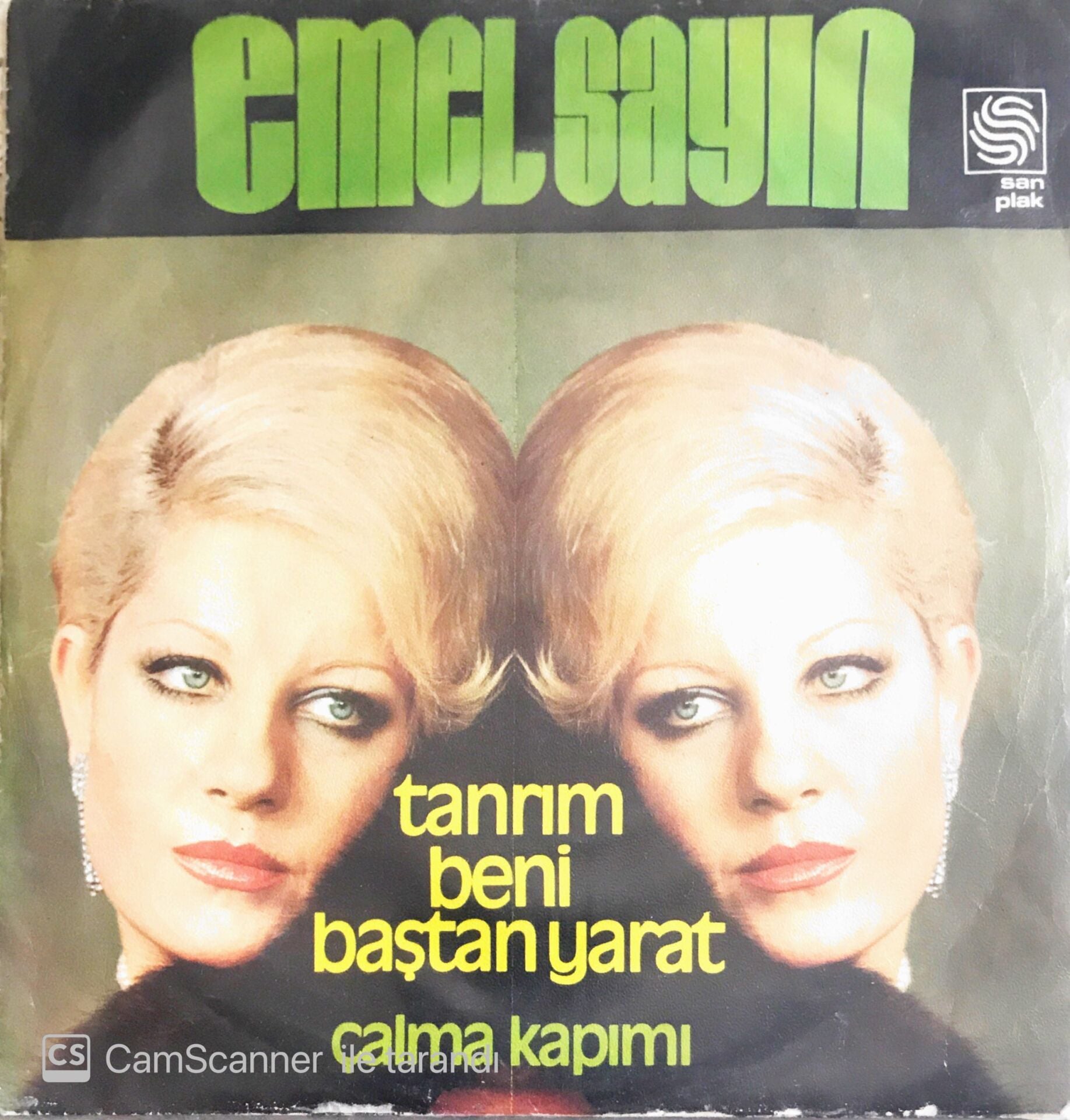 Emel Sayın - Tanrım Beni Baştan Yarat/Çalma Kapımı - 45'lik
