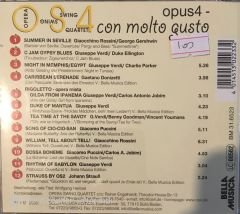 Opera Swing Quartet 4 - Con Molto Gusto CD