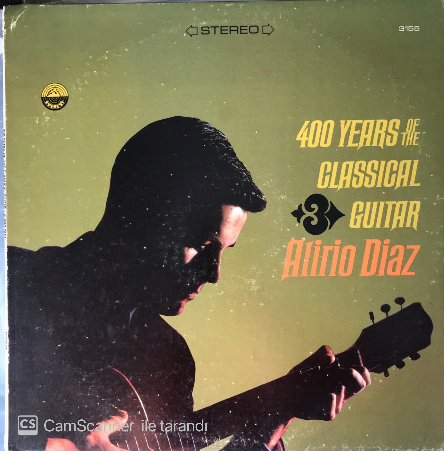 Alirio Diaz - 400 Years Of The Classical Guitar LP