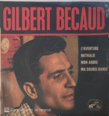 Gilbert Becaud Nathalie 45lik
