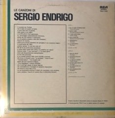 Sergio Endrigo Le Canzoni Di LP