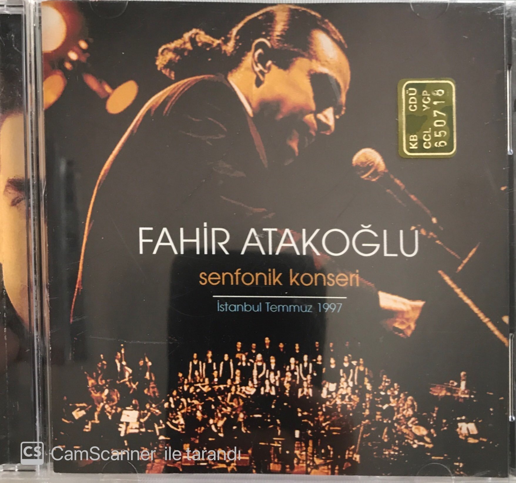 Fahir Atakoğlu Senfonik Konseri CD