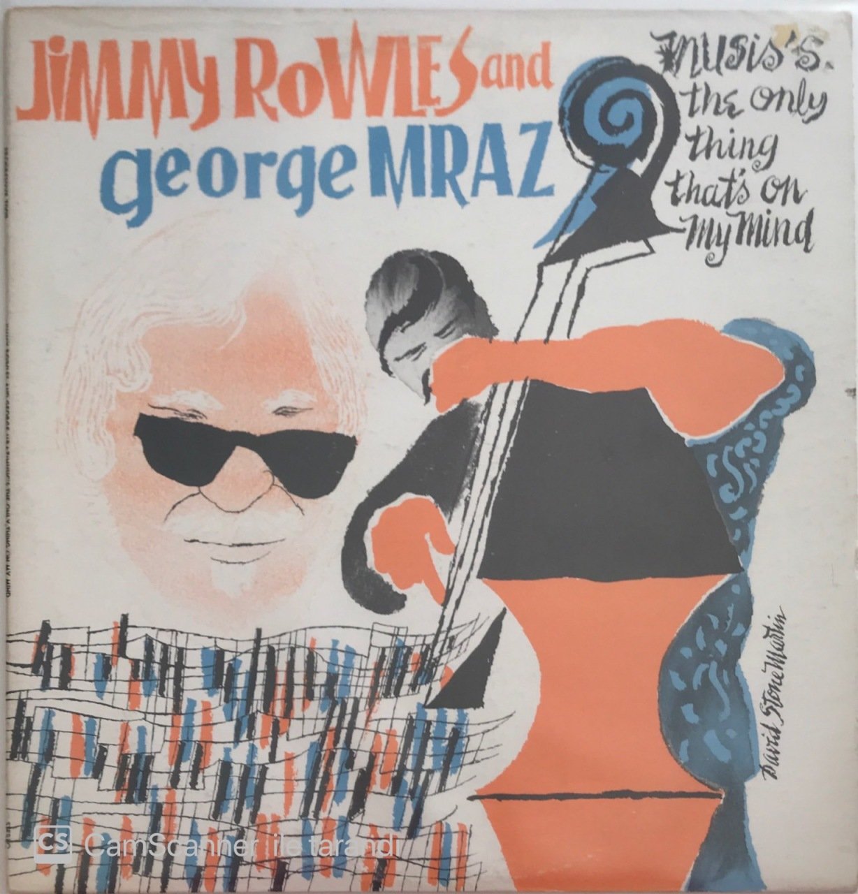 Jimmy Rowles And George Mraz Music's The Only Thing That's On My Mind LP