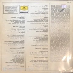 Vivaldi - Albinoni - Wolfgang Schneiderhan LP