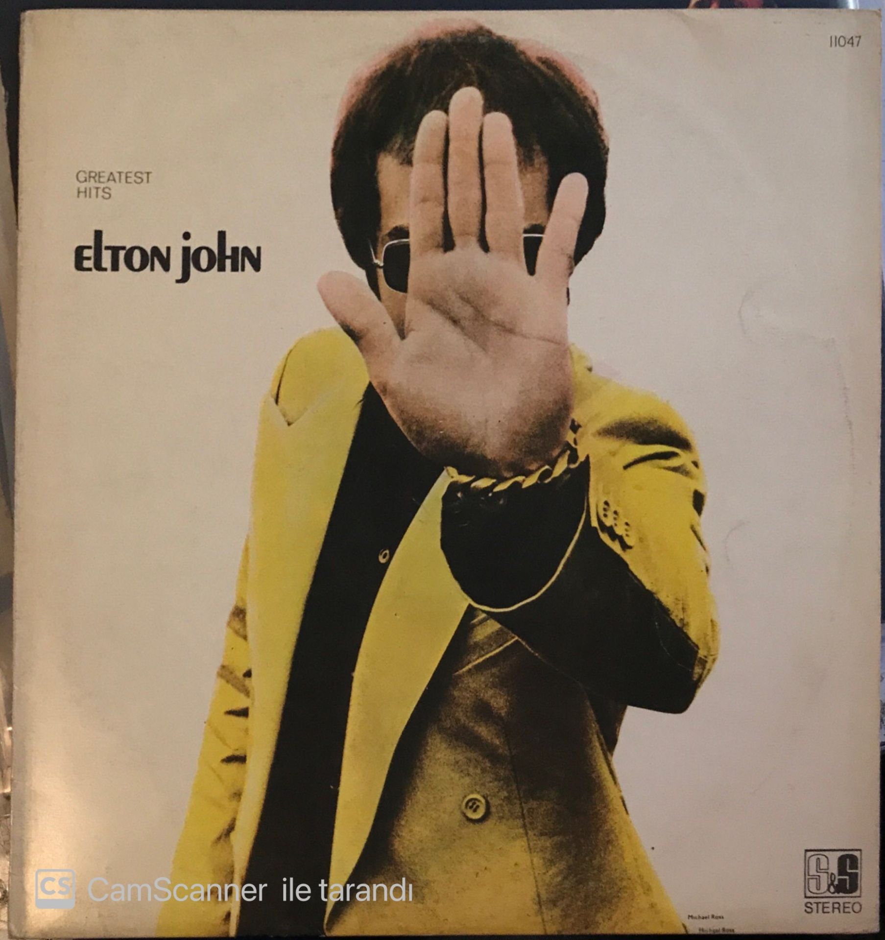 Elton John Greatest Hits LP