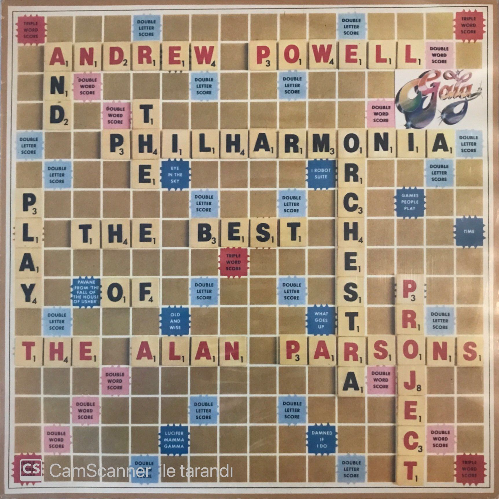 Andrew Powell And The Philarmonia Orchestra PlayThe Best Of The Alan Parsons Project LP