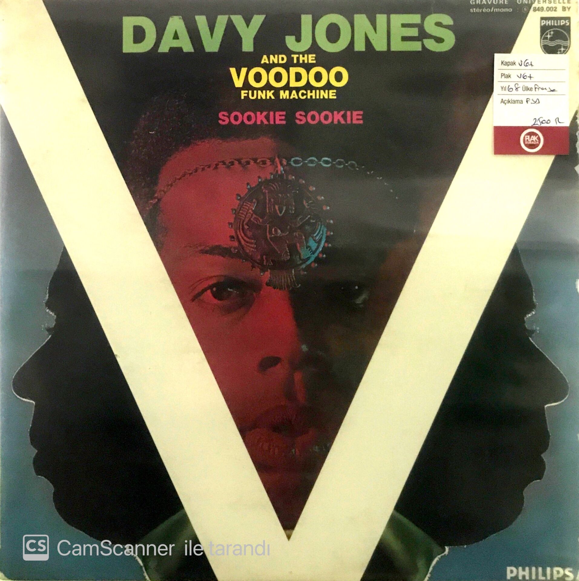Davy Jones and The Voodoo Funk Machine LP