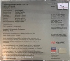 Don Giovanni Mozart  CD