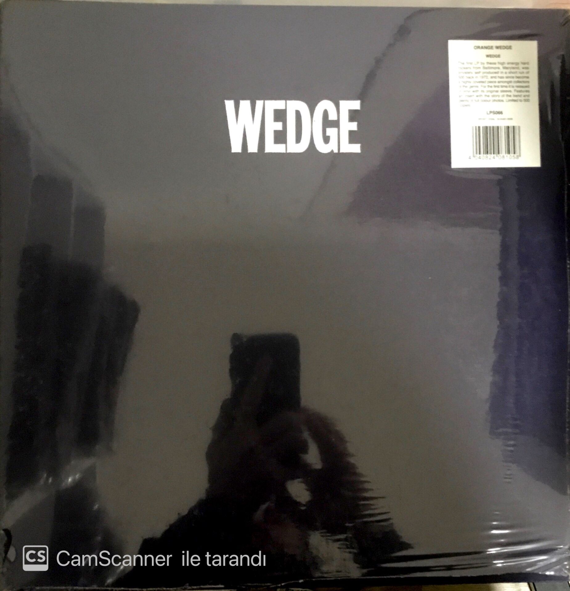 Wedge Orange Wedge LP