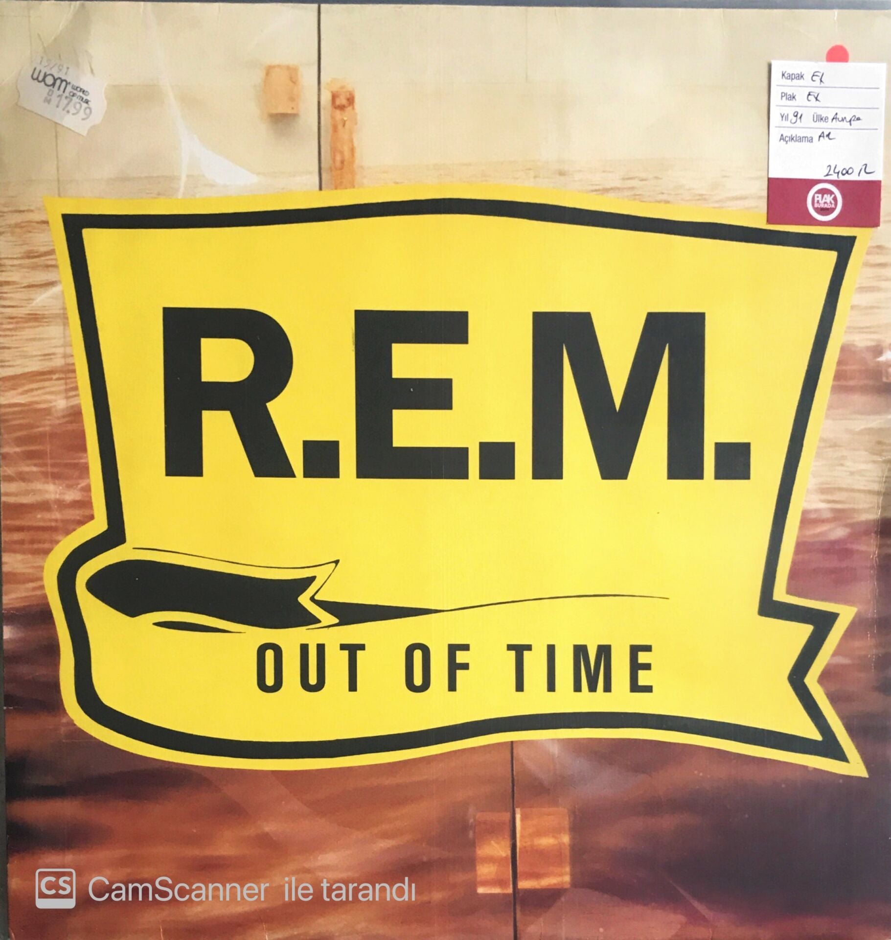 R.E.M. Out Of Time LP