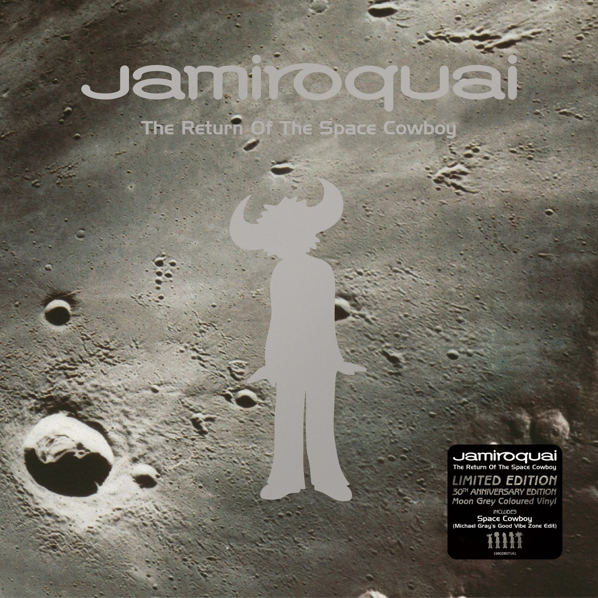 Jamiroquai Return Of The Space Cowboy (30th Anniversary Edition - Limited Edition - Moon Grey Marbled) LP