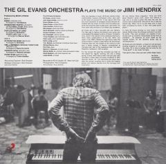 The Gil Evans Orchestra - Plays The Music of Jimi Hendrix LP