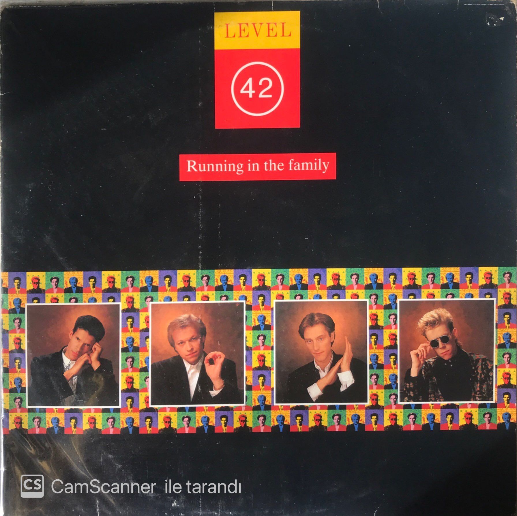 Level 42 Running In The Family LP