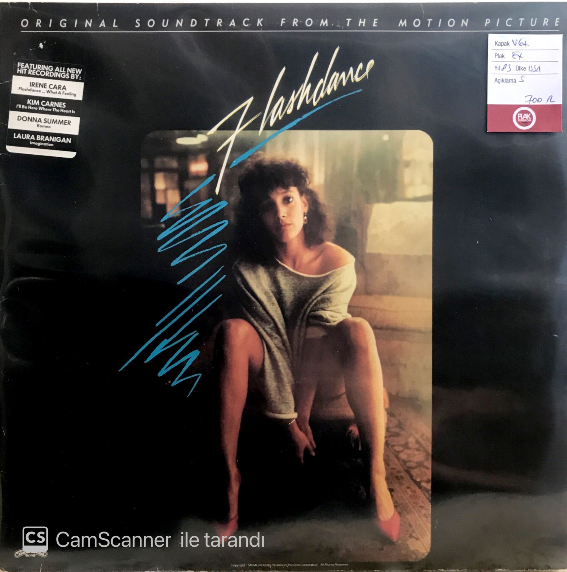 Flashdance Soundtrack LP