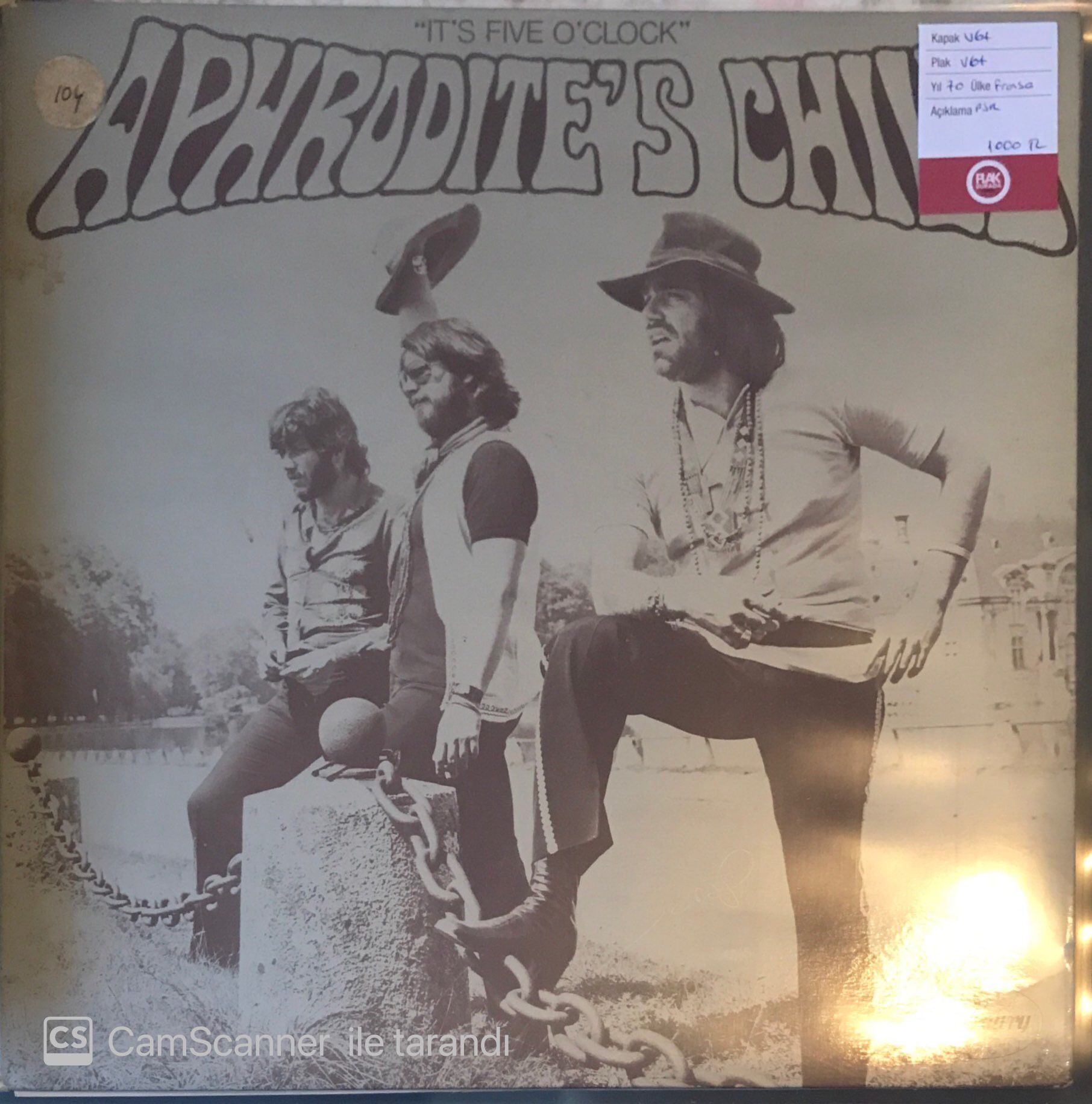 Aphrodite's Child - It's Five O'Clock LP