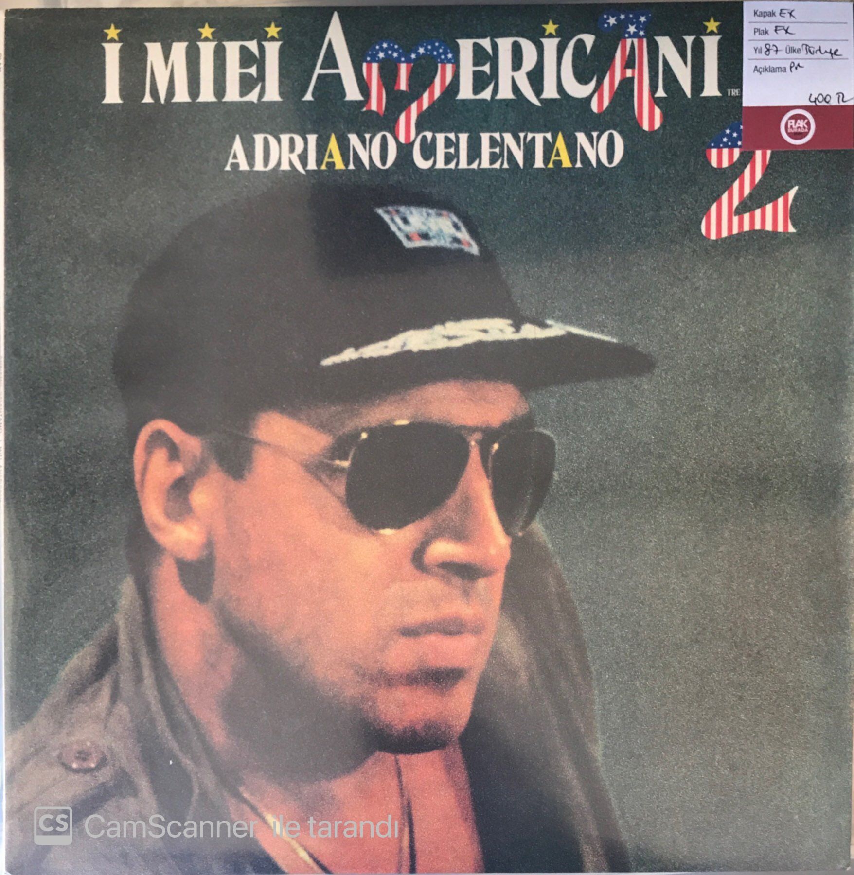Adriano Celentano I Miei American Tre Puntini 2 LP
