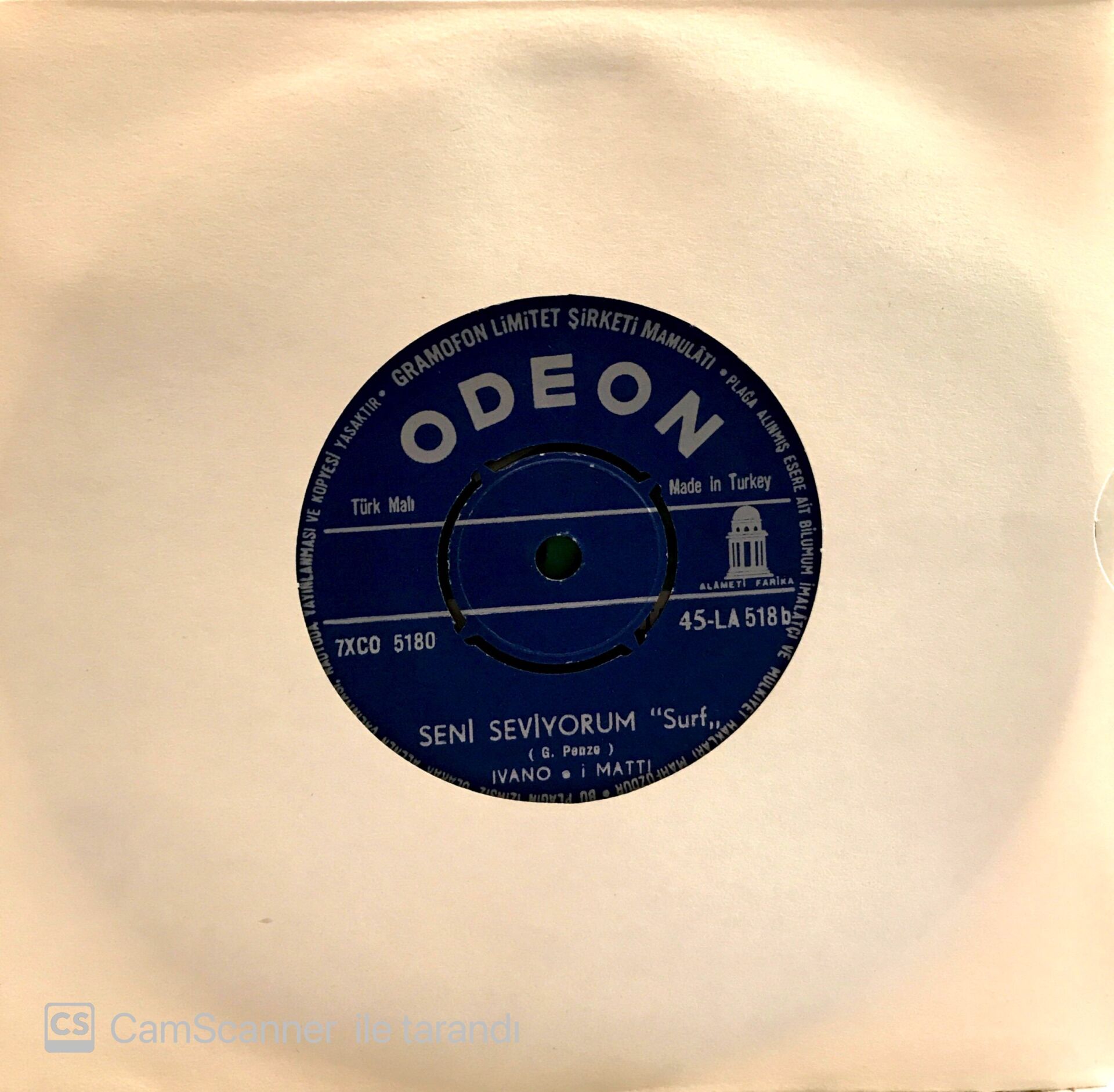 İvano İ Matti - Seni Seviyorum 45lik