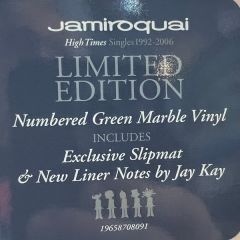 Jamiroquai High Times: Singles 1992-2006 (Limited Numbered Deluxe Edition - Green Marbled Vinyl) LP