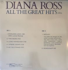 Diana Ross - All The Great Hits LP