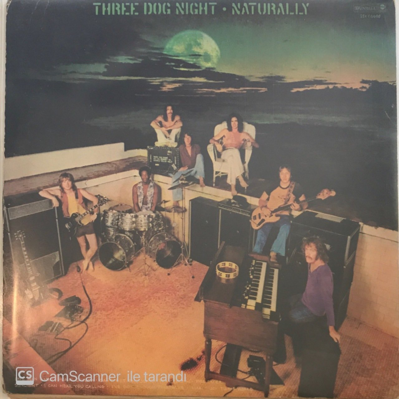 Three Dog Night Naturally LP