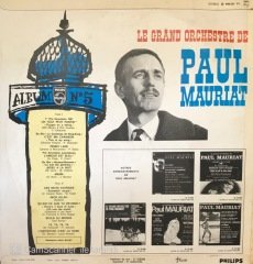 Le Grand Orchestre De Paul Mauriat C'est Ma Chanson LP