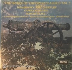 The World Of The Great Classics Vol. 8 Tchaikovsky 1812 Overture LP
