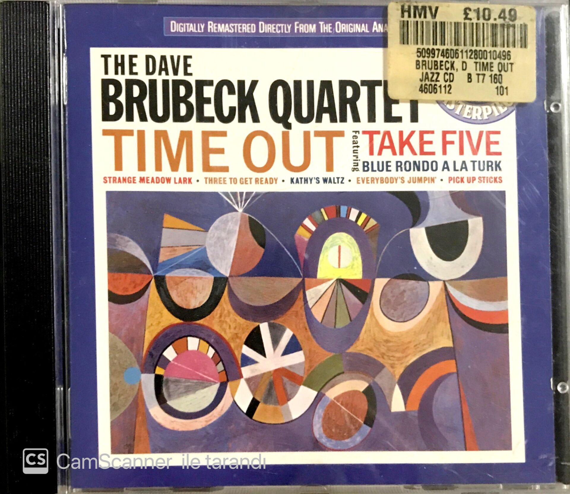The Dave Brubeck Quartet Time Out CD
