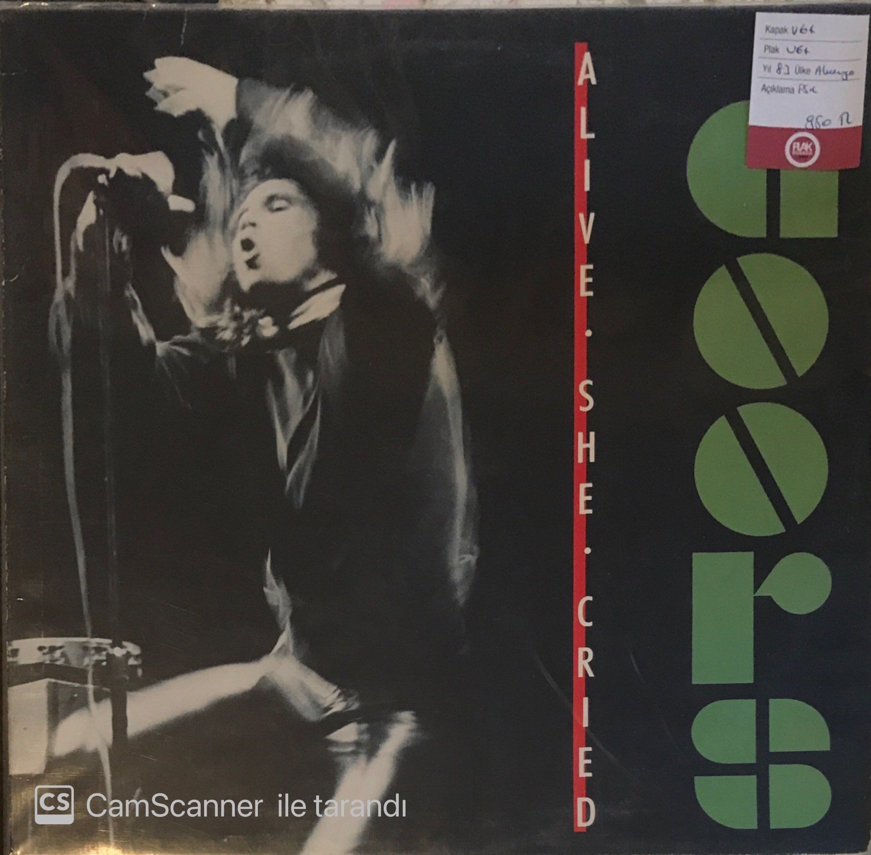 The Doors - Alive, She Cried LP