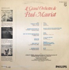 Paul Mauriat L'oiseau Et L'enfant Le Grand Orchestre De LP