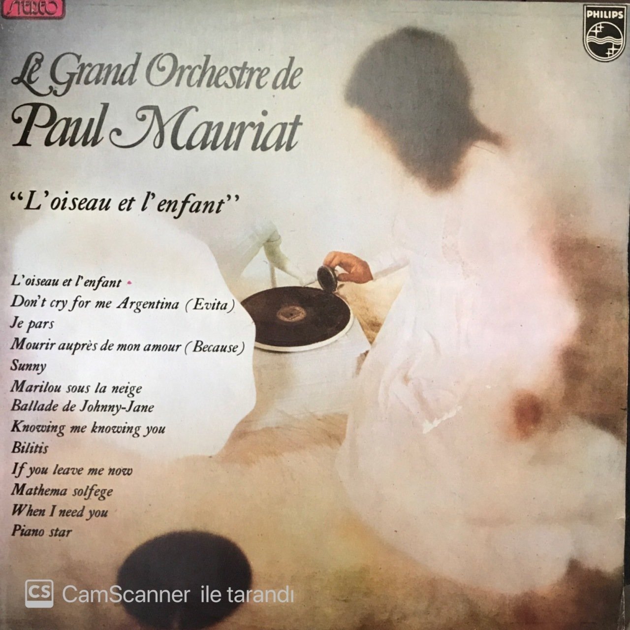 Paul Mauriat L'oiseau Et L'enfant Le Grand Orchestre De LP