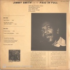 Jimmy Smith Paid In Full LP