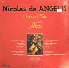 Nicolas De Angelis Quelques Notes Pour Anna LP