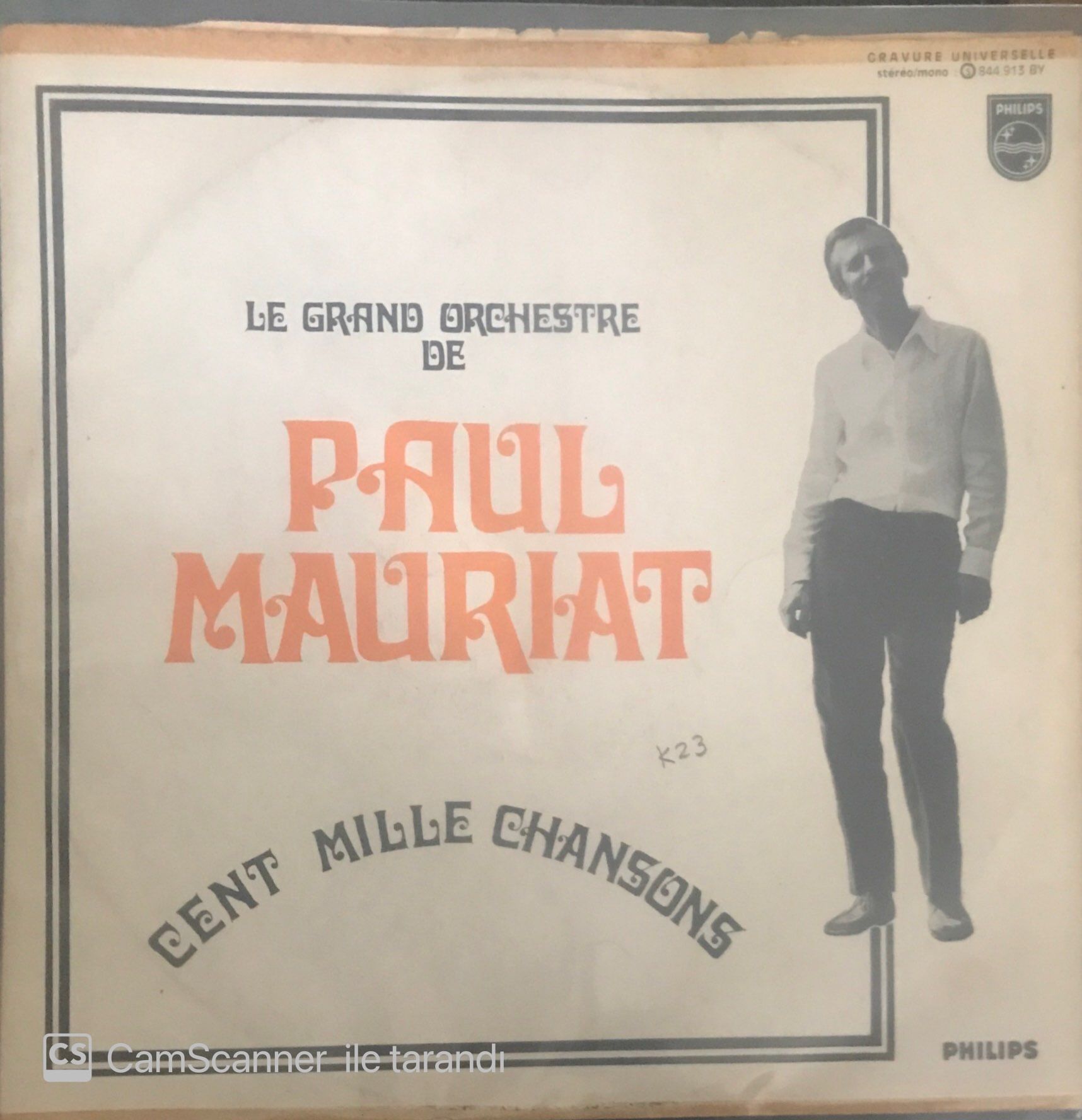 Paul Mauriat Cent Mille Chansons LP