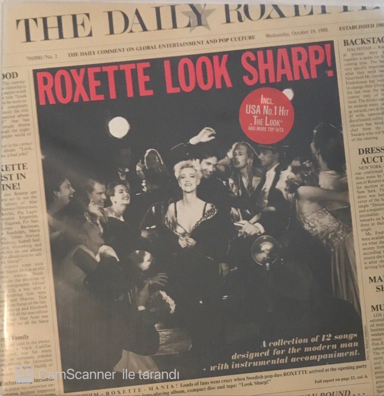 Roxette Look Sharp LP