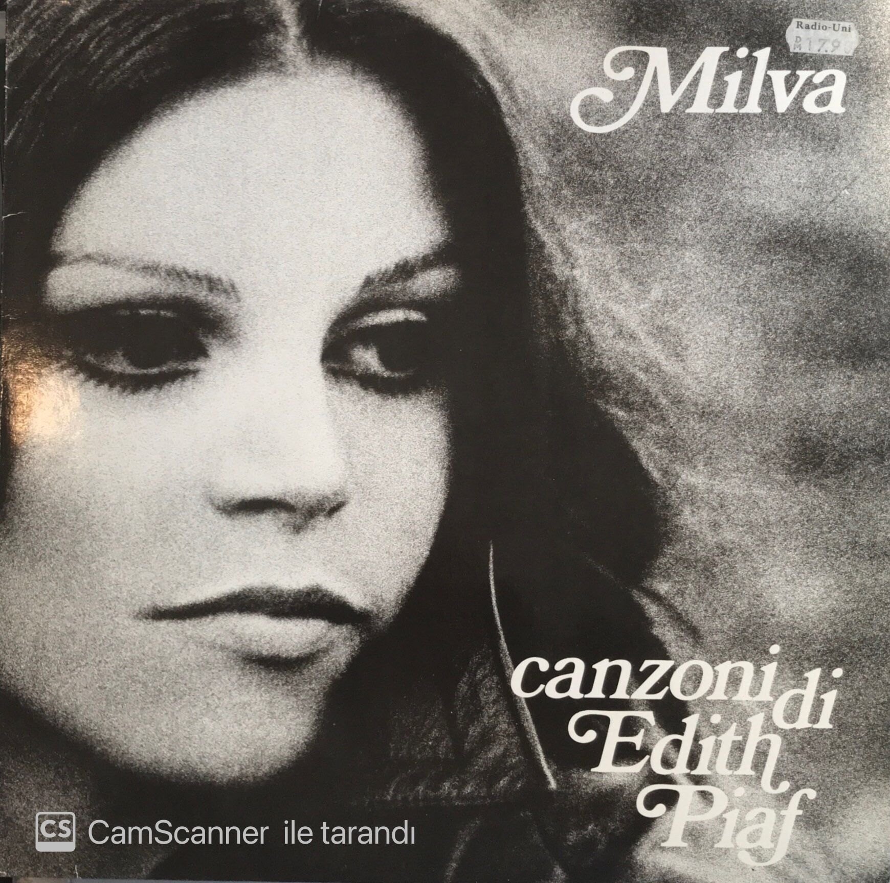Milva Canzoni Di Edith Piaf LP