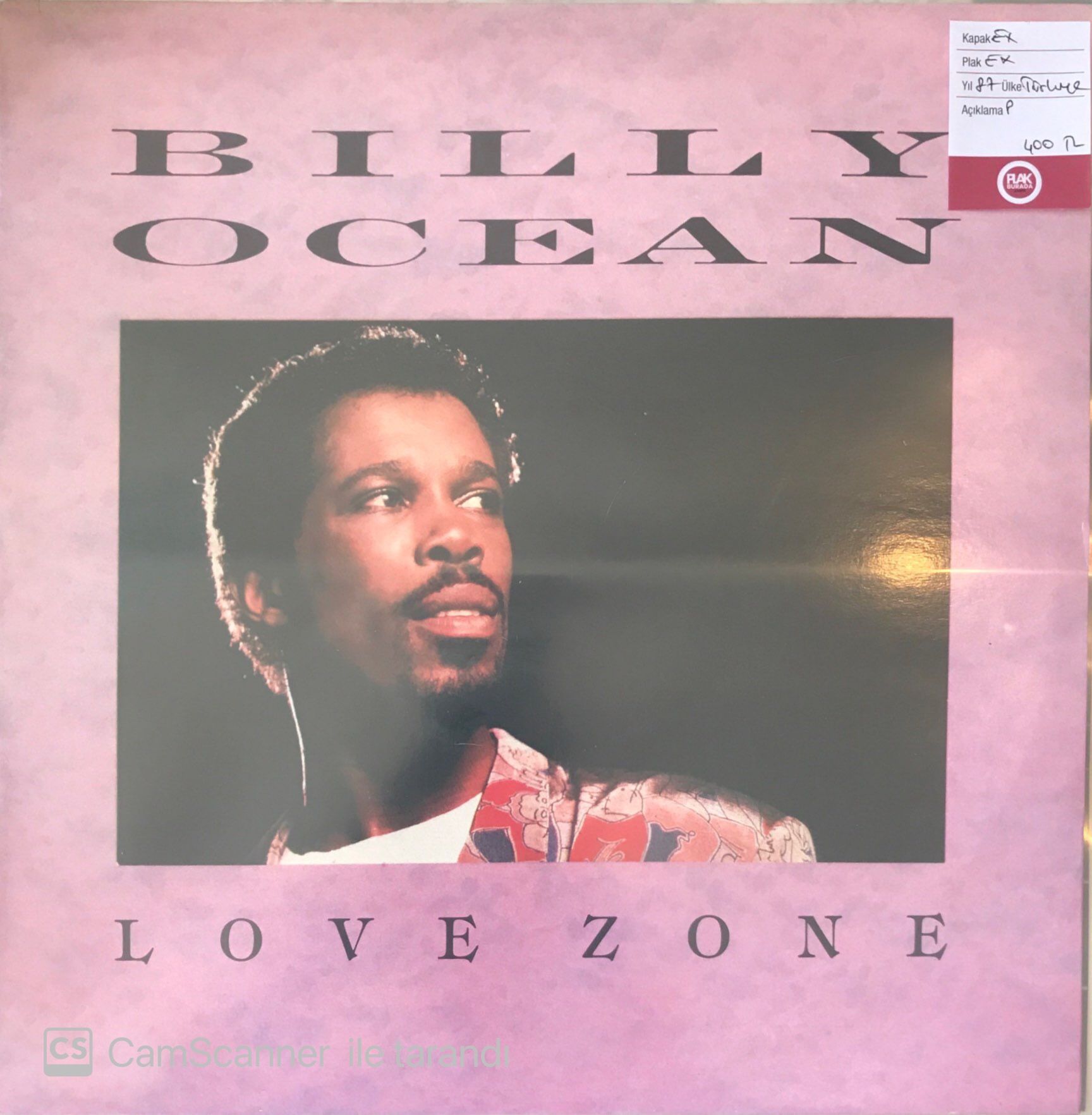 Billy Ocean - Love Zone LP