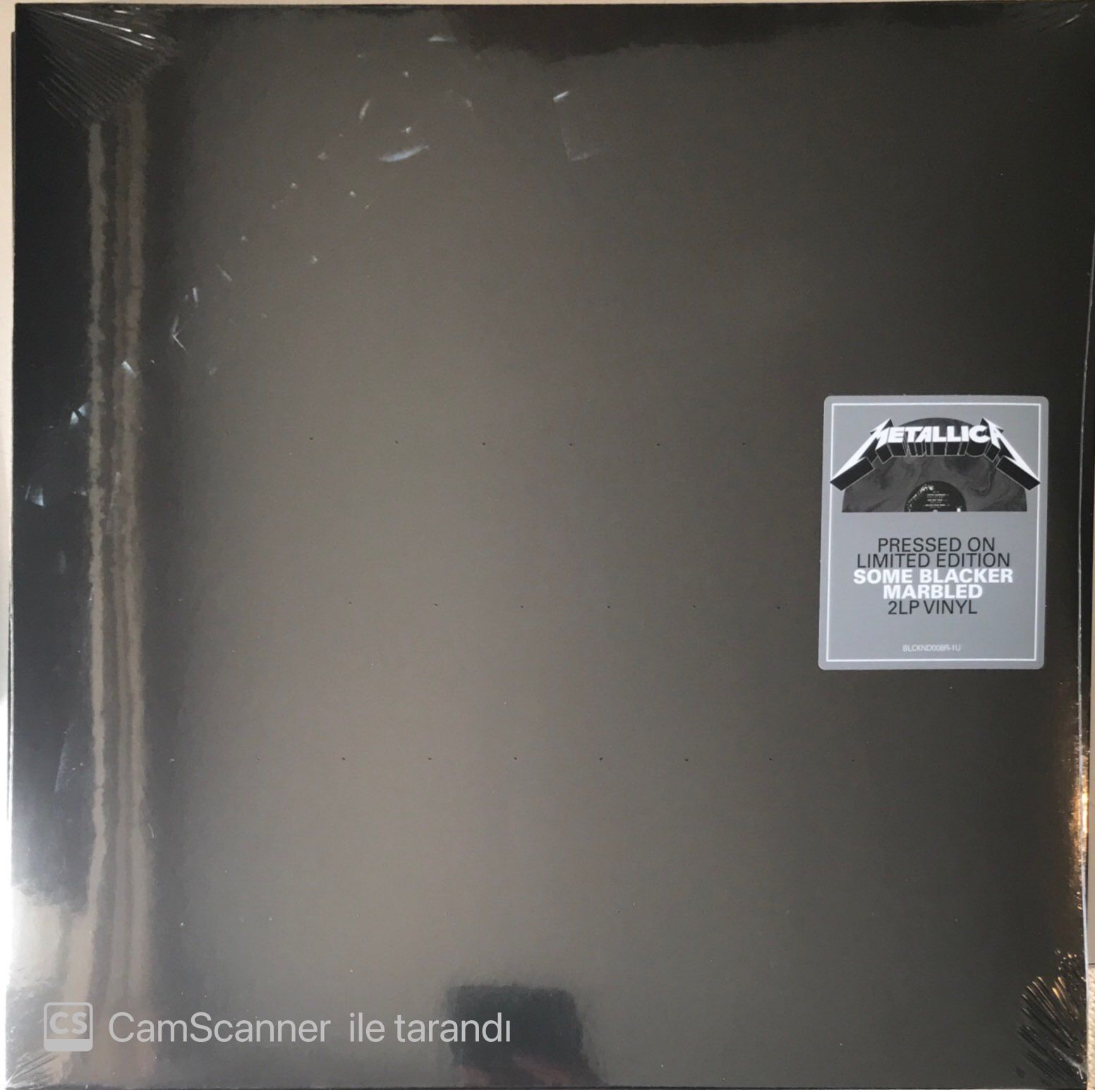 Metallica Black Limitli Baskı (Siyah Mermer Renk)Double LP