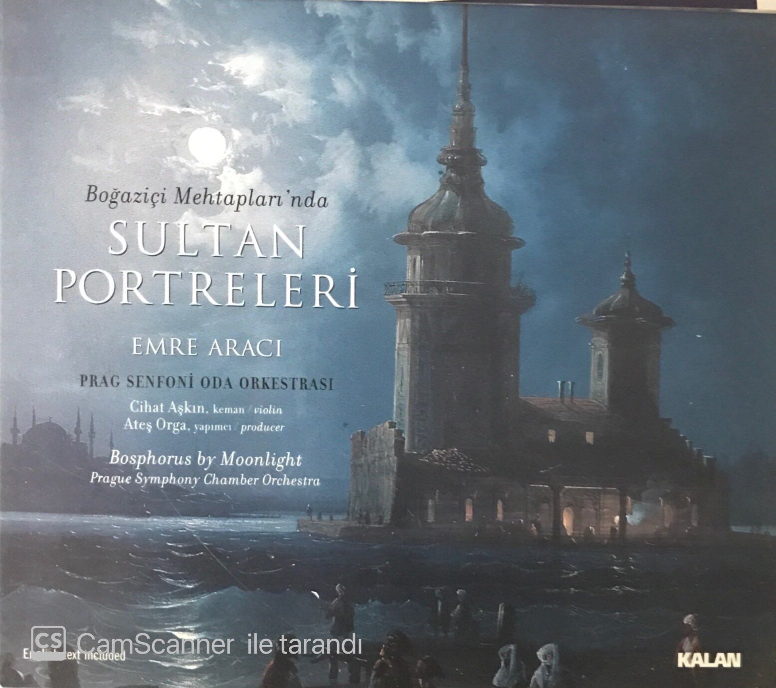 Emre Aracı Boğaziçi Mehtapları'nda Sultan Portreleri CD