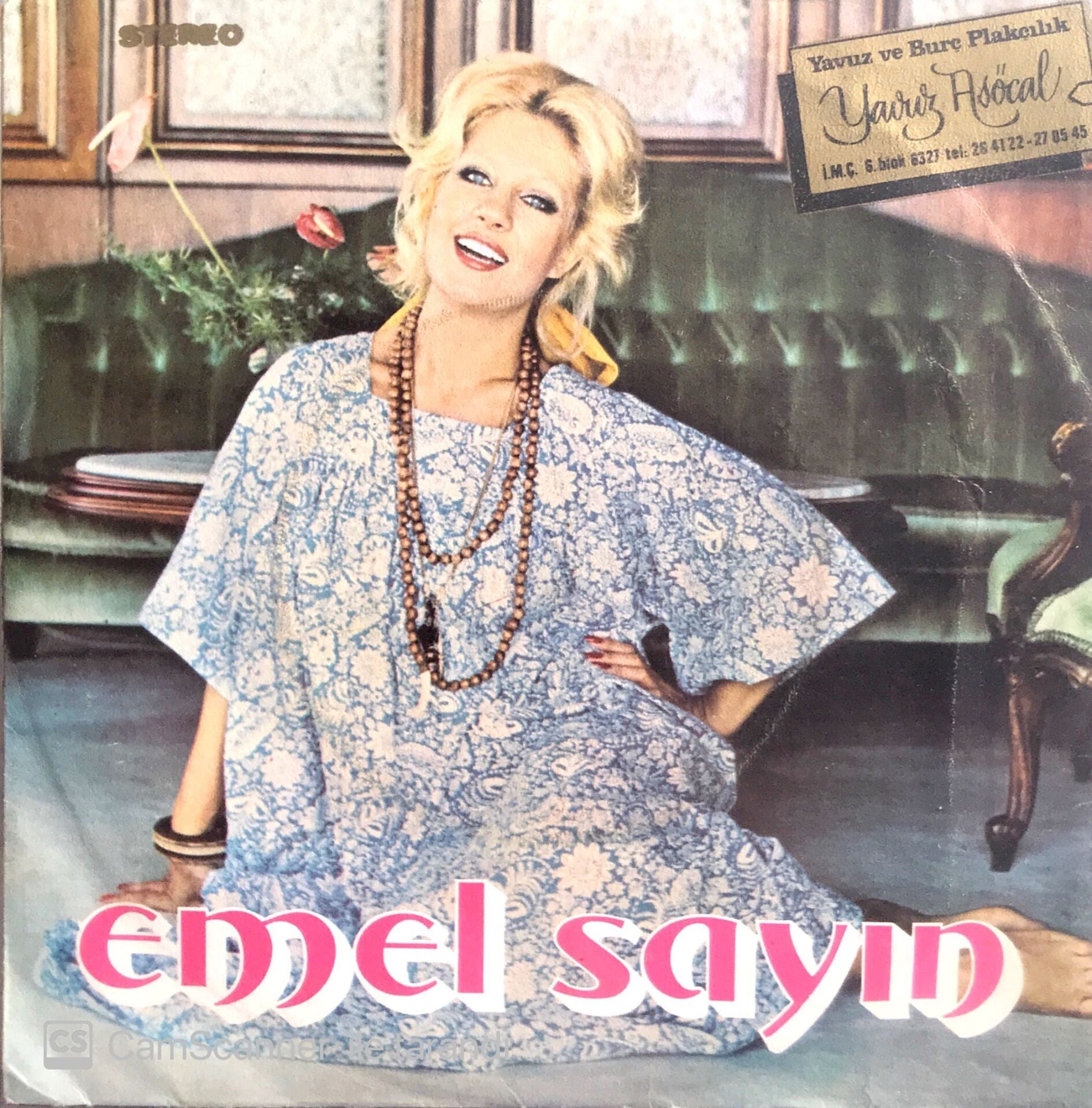 Emel Sayın Yeşil Gözlerinden Muhabbet Kaptım 45lik