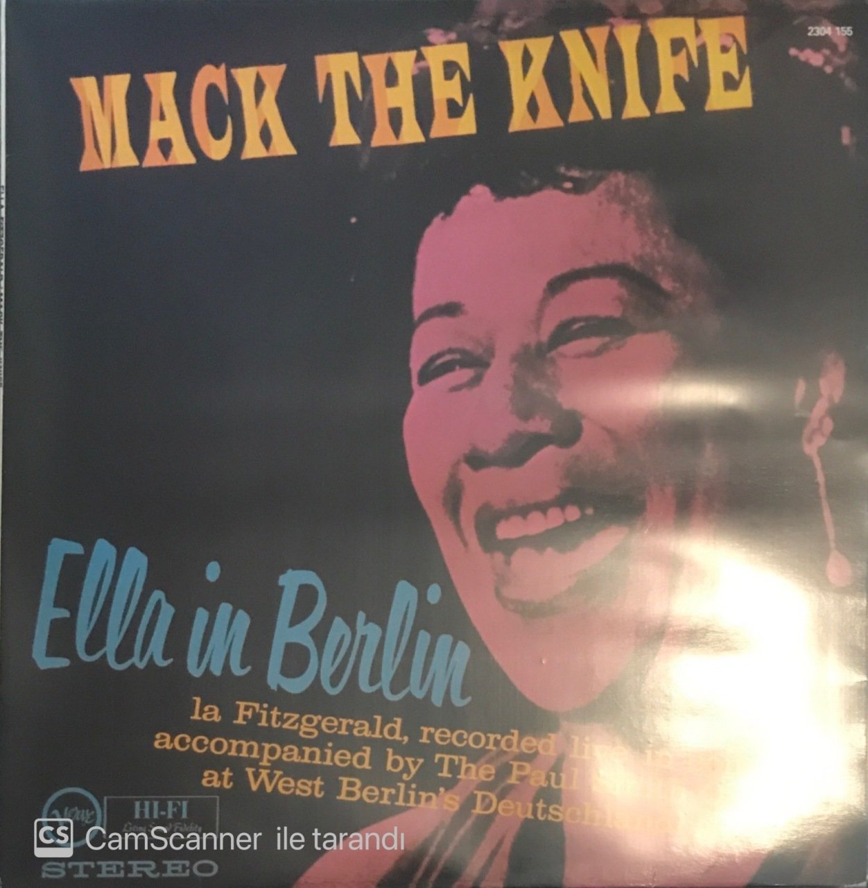 Ella In Berlin Mack The Knife LP