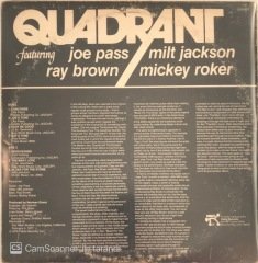 Quadrant Joe Pass / Milt Jackson / Ray Brown / Mickey Roker LP