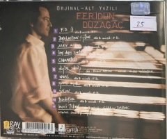 Feridun Düzağaç Orijinal-Alt Yazılı CD