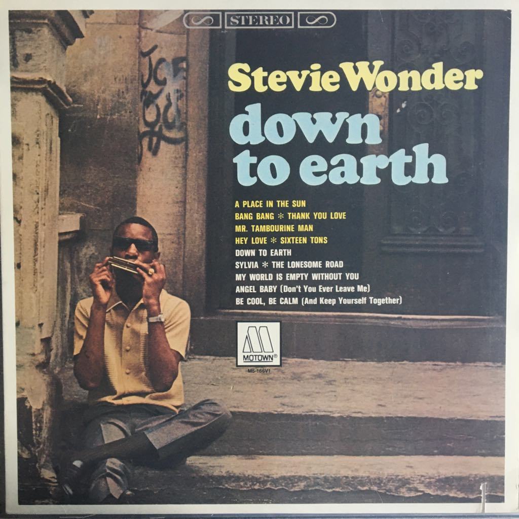 Stevie Wonder Down To Earth LP