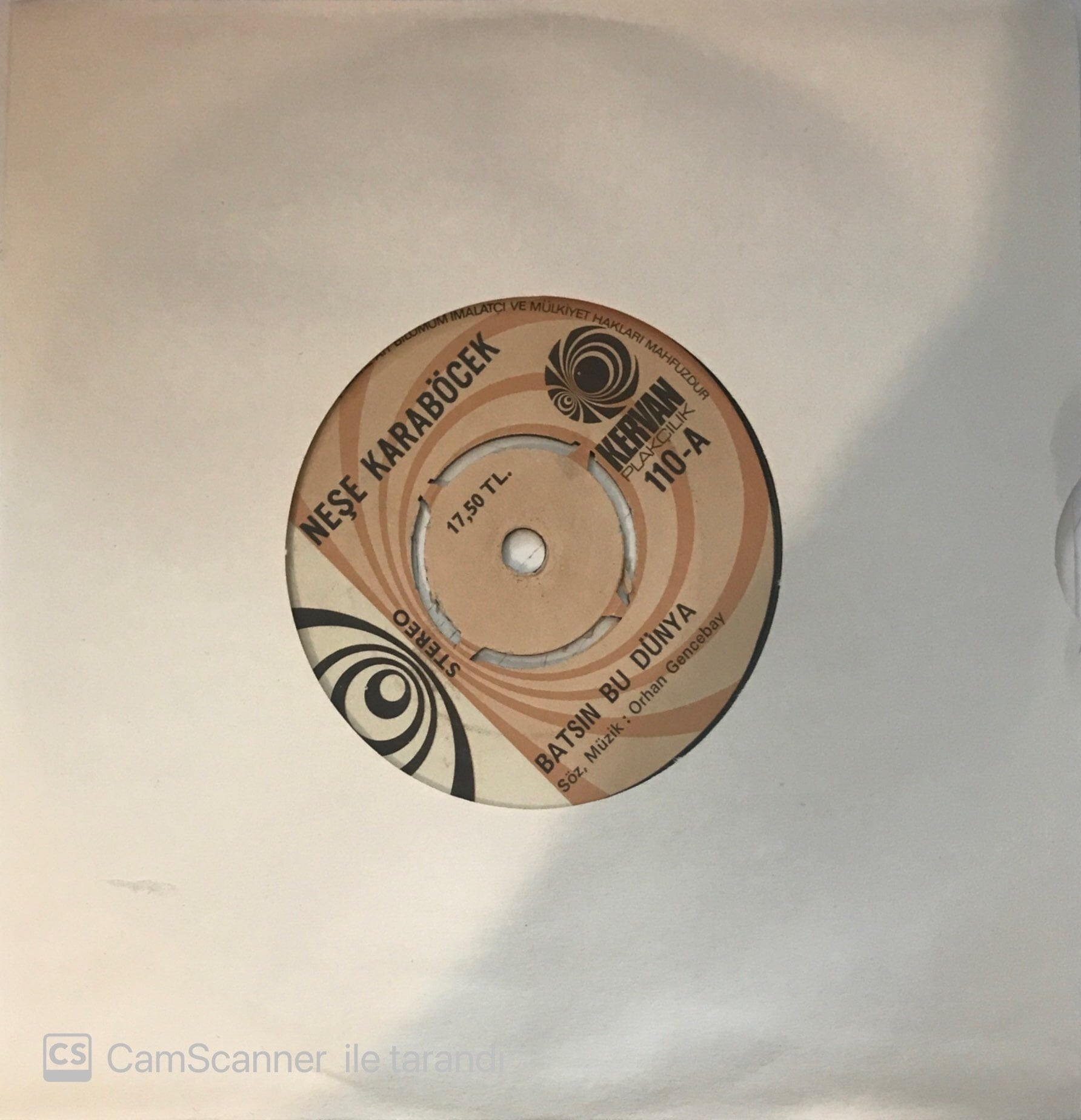 Neşe Karaböcek Batsın Bu Dünya 45lik