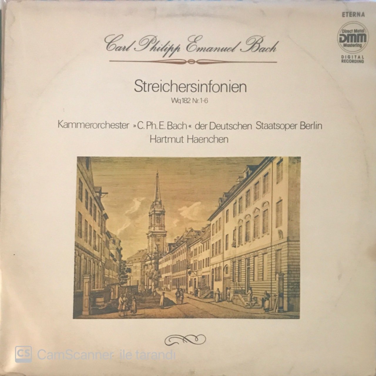 Carl Philipp Emanuel Bach Streichersinfonien LP