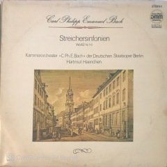 Carl Philipp Emanuel Bach Streichersinfonien LP