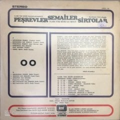 Klasik Türk Müziği Saz Heyeti Peşrevler, Semailer, Sirtolar LP
