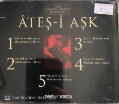 Türk Tasavvuf Müziği Klasikleri Ateş-i Aşk 5'li CD