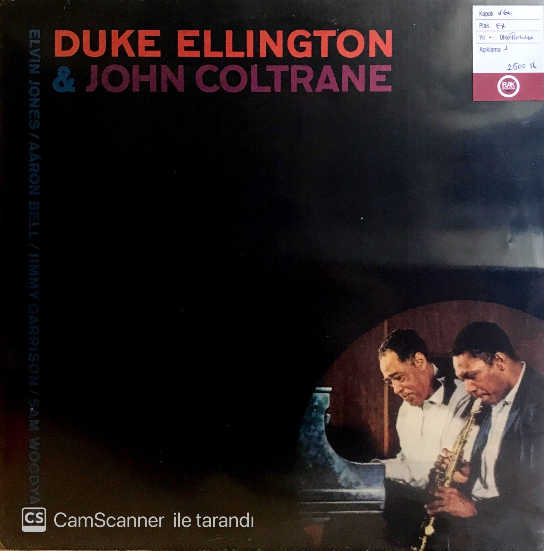 Duke Ellington & John Coltrane LP