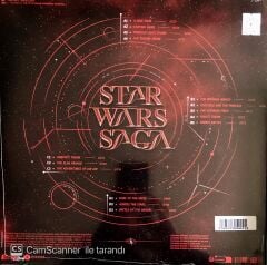 Star Wars Saga ( 2 LP Kırmızı Renkli) LP